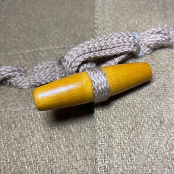 VTG Gloverall Duffle Coat Wool Blend Mens Med Camel Hooded England - Picture 4 of 16